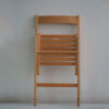 KIRA Folding Wooden Chair Natural