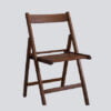 KIRA Folding Wooden Chair Walnut